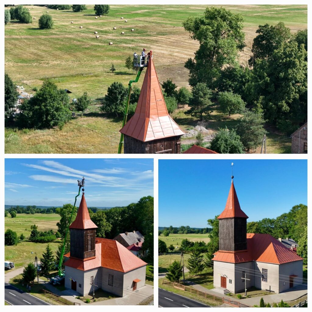 Malowanie/wzmocnienie konstrukcji kościoła - Szczecin, Gorzów Wielkopolski - Lubuskie