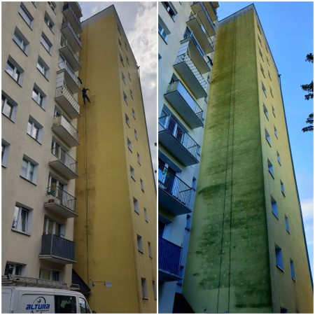 Mycie ciśnieniowe elewacji, okien, dachów - Gorzów Wielkopolski, Szczecin - Lubuskie, zachodniopomorskie 3