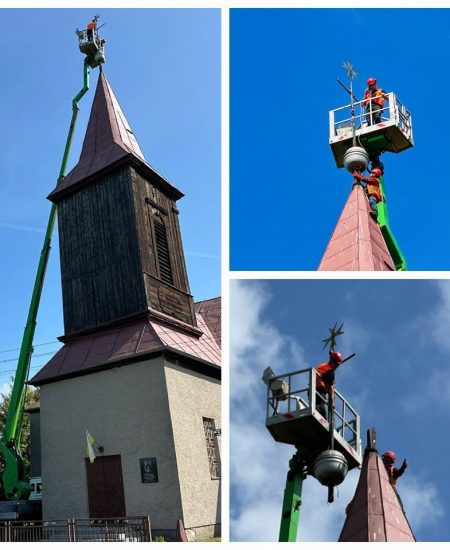 Prace wysokościowe, podnośniki - Gorzów Wielkopolski, Szczecin - Lubuskie, Zachodniopomorskie - Firma alpinistyczna 1